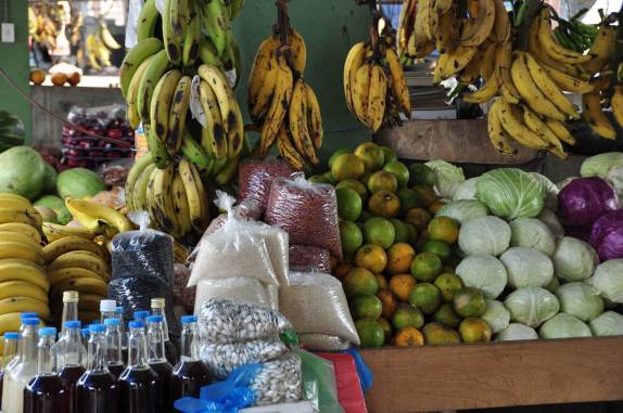Mercado de San Ignacio, em Belize